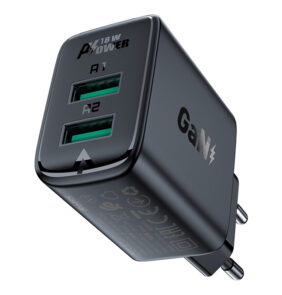 Acefast charger 2x USB 18W QC 3.0