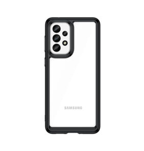 Outer Space Case for Samsung Galaxy A33 5G cover with a flexible frame black
