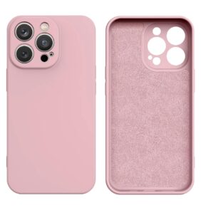 Silicone case iPhone 14 Plus silicone case pink