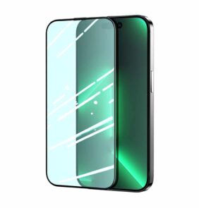 Joyroom Knight Green Glass for iPhone 14 Pro with Full Screen Anti Blue Light Filter (JR-G02)