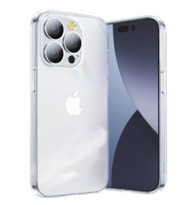 Joyroom 14Q Case iPhone 14 Pro Max Case Cover with Camera Cover Transparent (JR-14Q4 transparent)