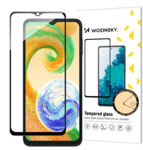 Wozinsky Full Glue Tempered Glass Tempered Glass For Samsung Galaxy A04s 9H Full Screen Protector With Black Frame