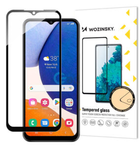Wozinsky Full Glue Tempered Glass Samsung Galaxy A14 5G / A14 9H Full Screen Tempered Glass With Black Frame