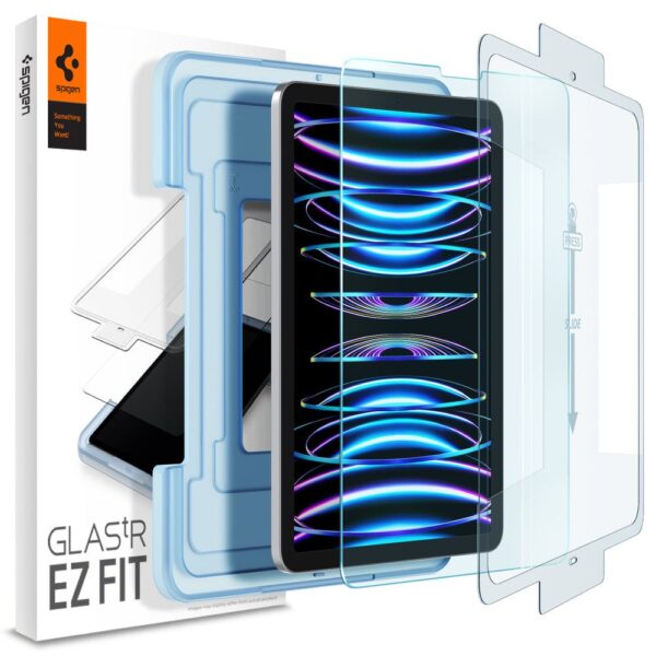 TEMPERED GLASS SPIGEN GLAS.TR ”EZ FIT” IPAD AIR 4 / 5 / IPAD PRO 11 CLEAR
