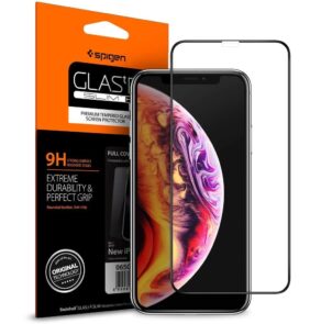 TEMPERED GLASS SPIGEN GLASS FC IPHONE 11 PRO BLACK