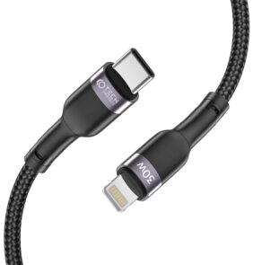 TECH-PROTECT ULTRABOOST ”2” LIGHTNING CABLE PD30W/3A 100CM BLACK