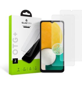 TEMPERED GLASS GLASTIFY OTG+ 2-PACK GALAXY A13 4G / LTE CLEAR