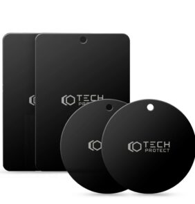 TECH-PROTECT METALPLATE MAGNETIC CAR MOUNT 4-PACK BLACK