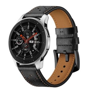 TECH-PROTECT LEATHER SAMSUNG GALAXY WATCH 46MM BLACK