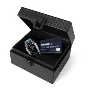 FARADAY CAGE TECH-PROTECT V3 KEYLESS RFID SIGNAL BLOCKER BOX CARBON