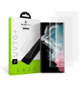 TEMPERED GLASS GLASTIFY UVTG+ 2-PACK GALAXY S22 ULTRA