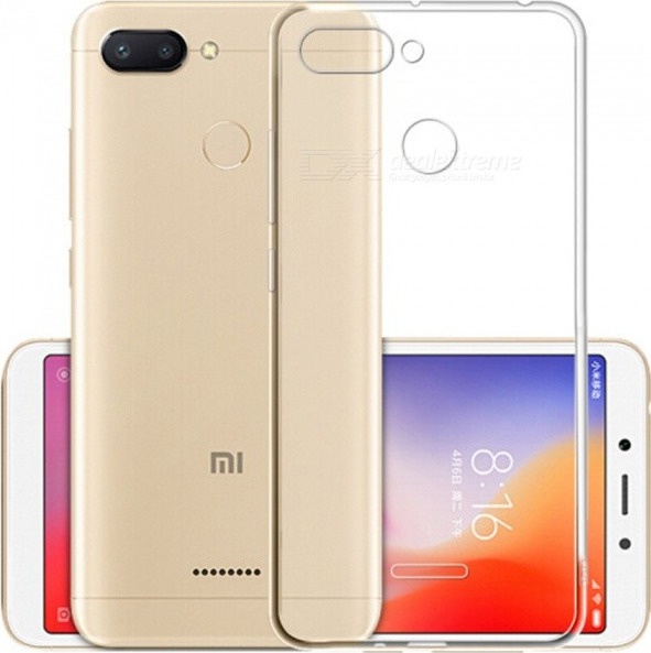 Θήκη σιλικόνης / Back Cover Σιλικόνης για Xiaomi Redmi 6 Διάφανο
