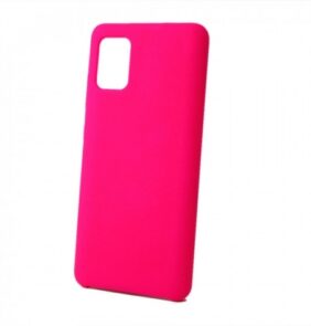 Matt Back Cover Σιλικόνης Ροζ Samsung galaxy M31s