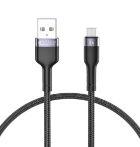 TECH-PROTECT ULTRABOOST ”2” MICRO-USB CABLE 2.4A 25CM BLACK