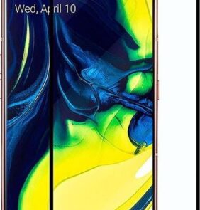 Γυαλί Προστασίας Full Cover Tempered Glass Για Samsung Galaxy A80/A90 Μαύρο