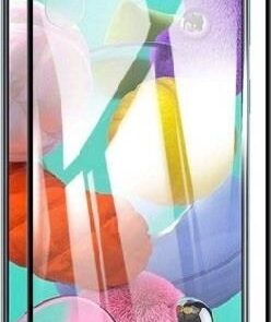 Γυαλί Προστασίας Full Cover Tempered Glass Για Samsung Galaxy A51 Μαύρο