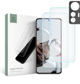TEMPERED GLASS TECH-PROTECT SUPREME SET XIAOMI 12T CLEAR