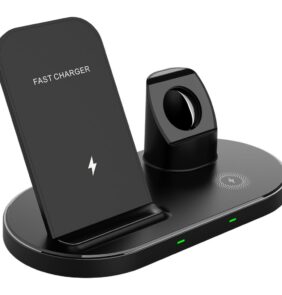 TECH-PROTECT W55 WIRELESS CHARGING STATION BLACK