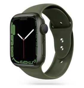 TECH-PROTECT ICONBAND APPLE WATCH 4 / 5 / 6 / 7 / 8 / 9 / SE / ULTRA 1 / 2  (42 / 44 / 45 / 49 MM) ARMY GREEN