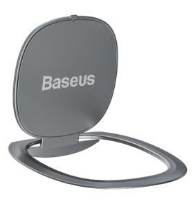 Baseus ultrathin self-adhesive ring holder phone stand silver (SUYB-0S)