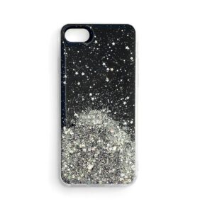 Wozinsky Star Glitter Shining Cover for Samsung Galaxy S21+ 5G (S21 Plus 5G) black
