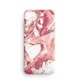 Wozinsky Marble TPU case cover for Samsung Galaxy A42 5G pink