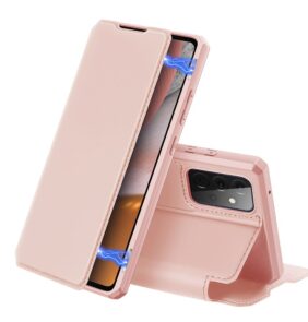 DUX DUCIS Skin X Bookcase type case for Samsung Galaxy A72 4G pink