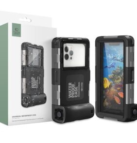 TECH-PROTECT IPX8 UNIVERSAL DIVING WATERPROOF CASE BLACK