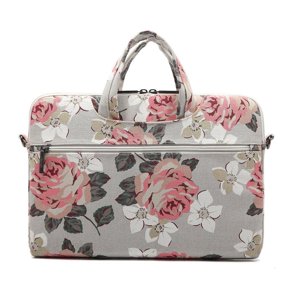 CANVASLIFE BRIEFCASE LAPTOP 13-14 WHITE ROSE