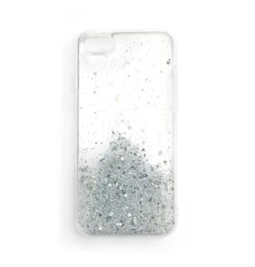 Wozinsky Star Glitter Shining Cover for Xiaomi Redmi K40 Pro+ / K40 Pro / K40 / Poco F3 transparent