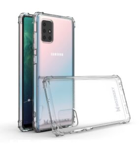 Wozinsky Anti Shock durable case with Military Grade Protection for Samsung Galaxy A72 4G transparent