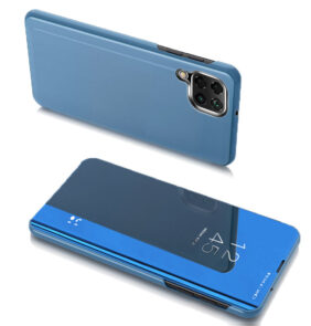 Clear View Case cover for Samsung Galaxy A22 4G blue