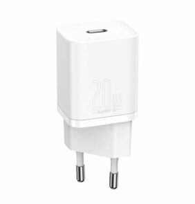 Baseus Super Si 1C fast charger USB Type C 20 W Power Delivery white (CCSUP-B02)