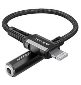 Acefast audio cable MFI Lightning - 3.5mm mini jack (female) 18cm