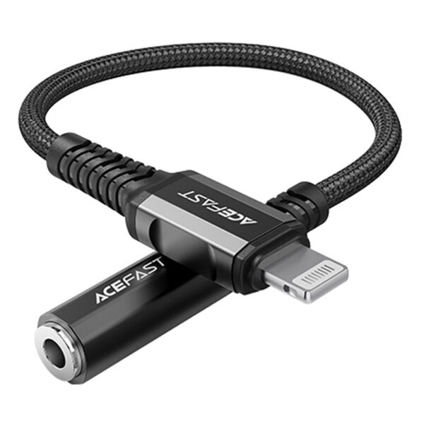 Acefast audio cable MFI Lightning - 3.5mm mini jack (female) 18cm