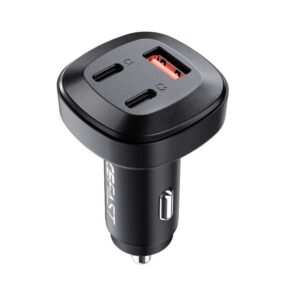 Acefast car charger 66W 2x USB Type C / USB