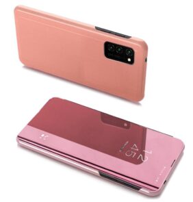Clear View Case for Samsung Galaxy A03s (166.5) pink