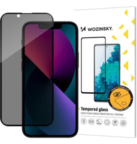 Wozinsky Privacy Glass Tempered Glass for iPhone 13/13 Pro with Anti Spy Privatizing Filter