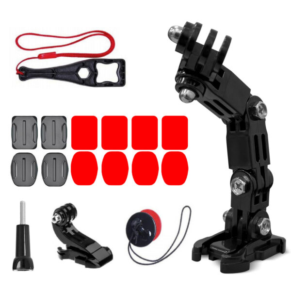 GoPro set of helmet mounting accessories for GoPro