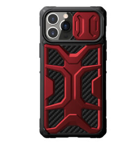 Nillkin Adventruer Case case for iPhone 13 Pro Max armored cover with camera cover red