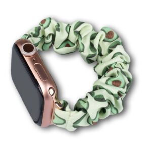 Cloth Watch 7 band 7/6/5/4/3/2 / SE (45/44 / 42mm) strap bracelet avocado elastic bracelet