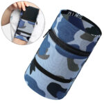 Fabric armband on the arm for running fitness