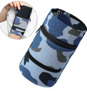 Fabric armband on the arm for running fitness