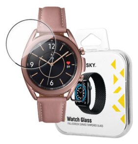 Wozinsky Watch Glass Hybrid Glass for Samsung Galaxy Watch 3 45 mm Black