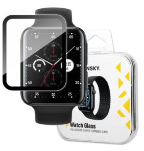 Wozinsky Watch Glass hybrid glass for Oppo Watch 2 46 mm black