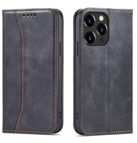 Magnet Fancy Case case for iPhone 14 Plus flip cover wallet stand black