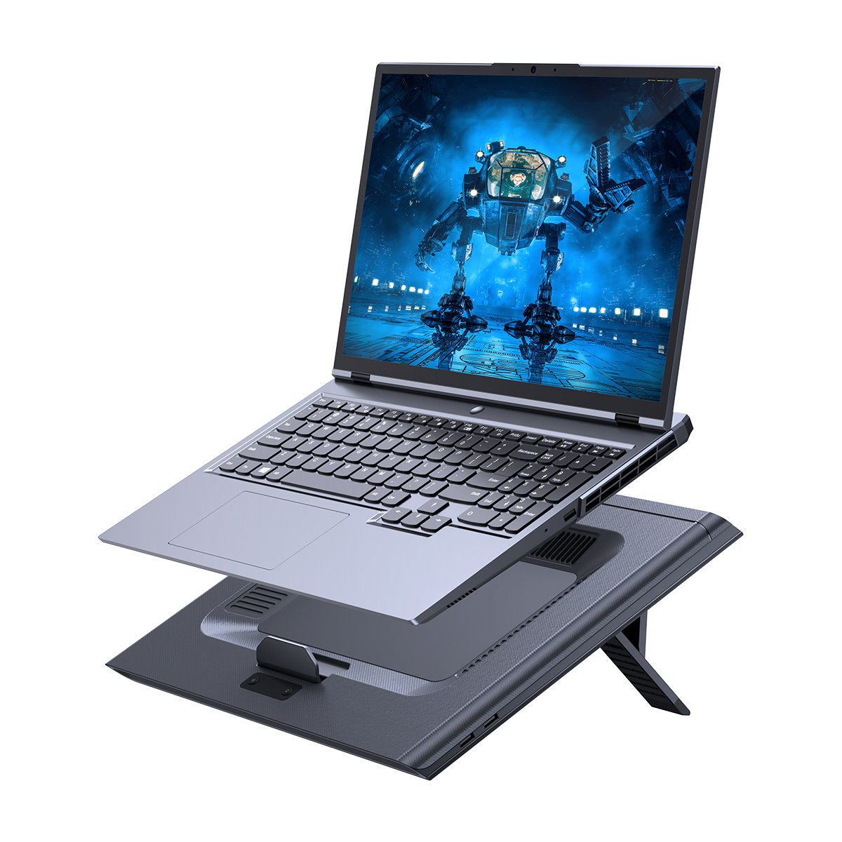 Baseus USB laptop cooling pad up to 21 "gray (LUWK000013)