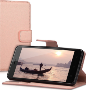 Θήκη  Wallet Xiaomi Redmi 9 Rose Gold