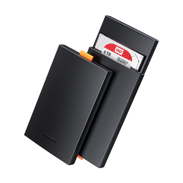 Ugreen SSD / HDD enclosure 2.5'' USB 3.0 SATA black (CM237)
