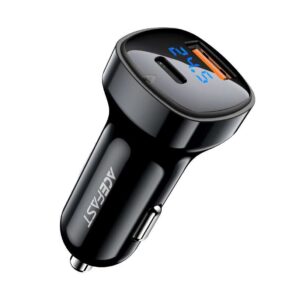 Acefast car charger 66W USB Type C / USB